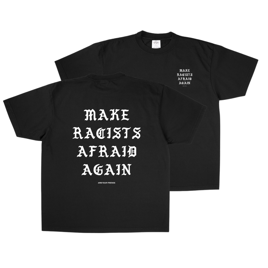 MRAA JUST TEXT OVERSIZE TEE (DOUBLE SIDED)