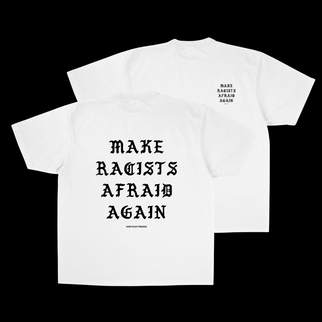 MRAA JUST TEXT OVERSIZE TEE (DOUBLE SIDED)