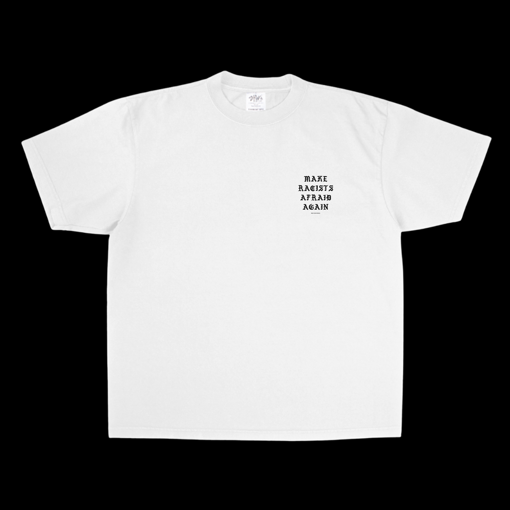 MRAA JUST TEXT OVERSIZE TEE (DOUBLE SIDED)