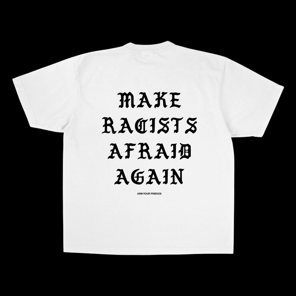 MRAA JUST TEXT OVERSIZE TEE (DOUBLE SIDED)
