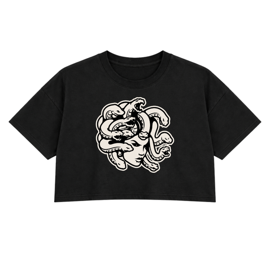 FOREVER PREMIUM CROP TEE (FRONT ONLY)
