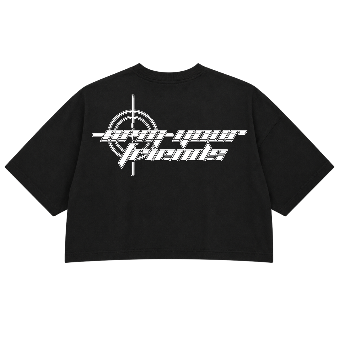 TARGETED PREMIUM CROP TEE (DOUBLE SIDED)