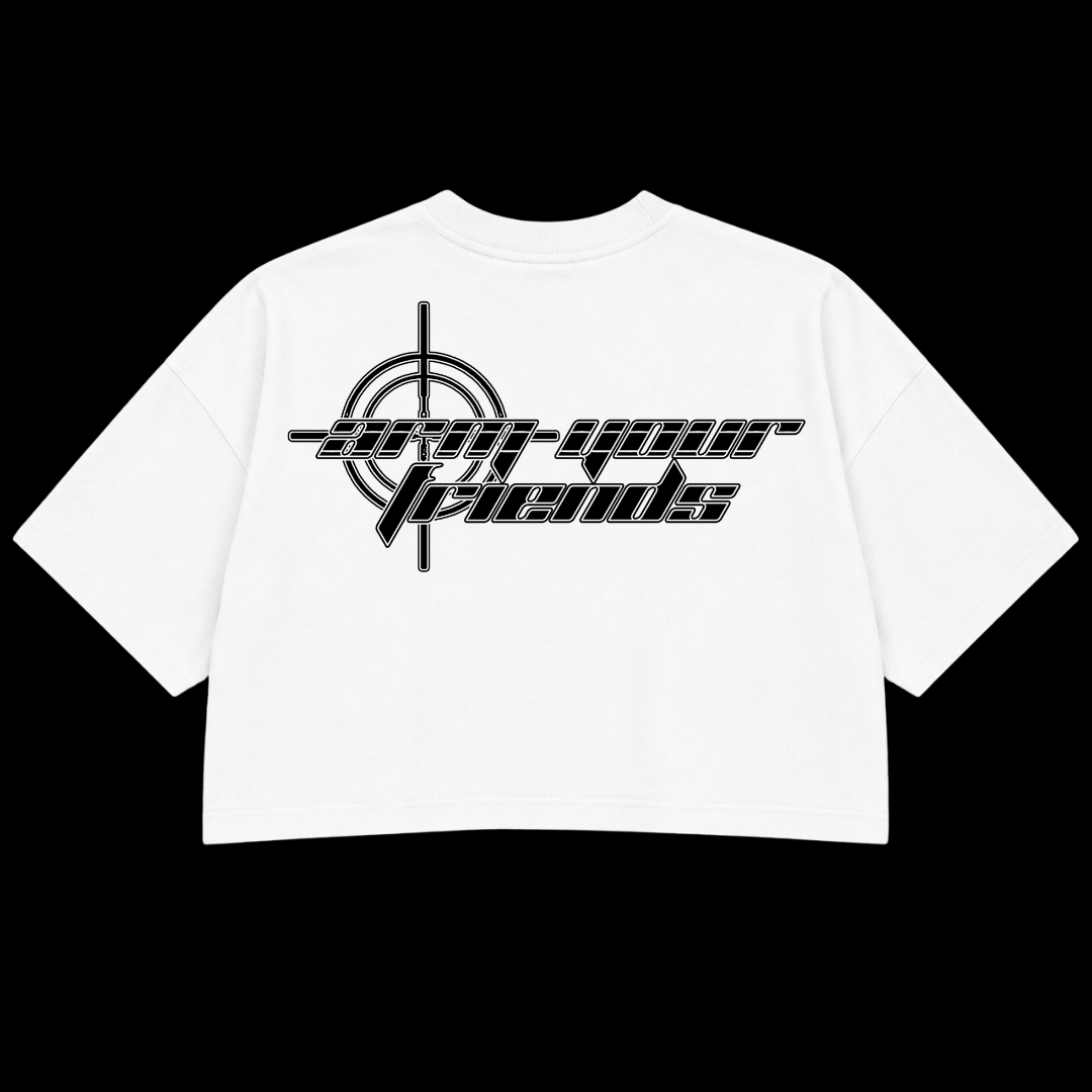 TARGETED PREMIUM CROP TEE (DOUBLE SIDED)