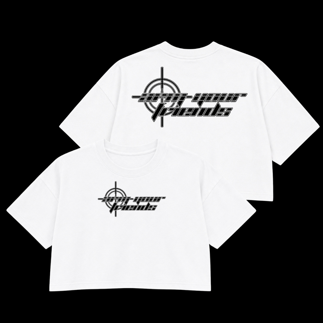 TARGETED PREMIUM CROP TEE (DOUBLE SIDED)