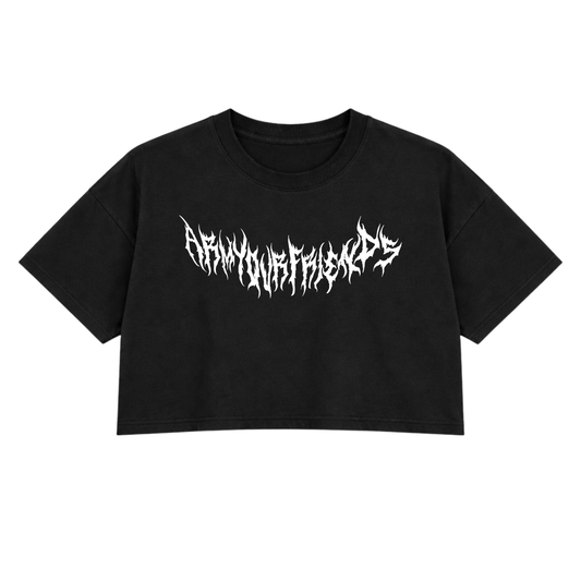 FRIENDS FOREVER PREMIUM CROP TEE (FRONT ONLY)