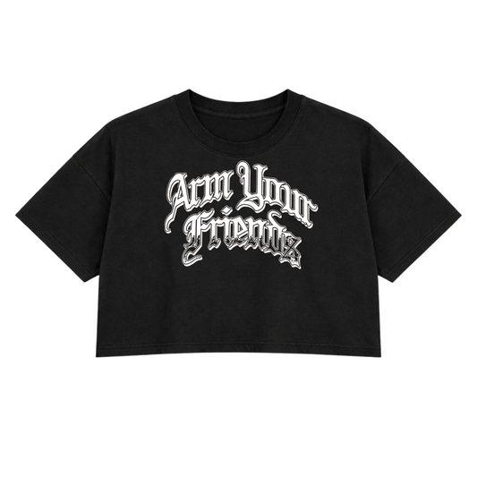 THE HOMIES PREMIUM CROP TEE (FRONT ONLY)
