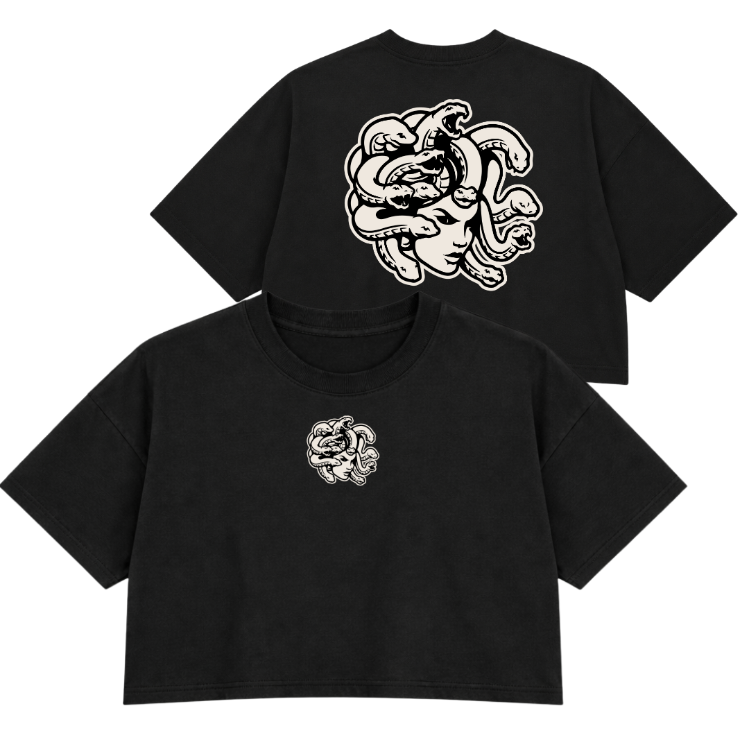FOREVER PREMIUM CROP TEE (DOUBLE SIDED)