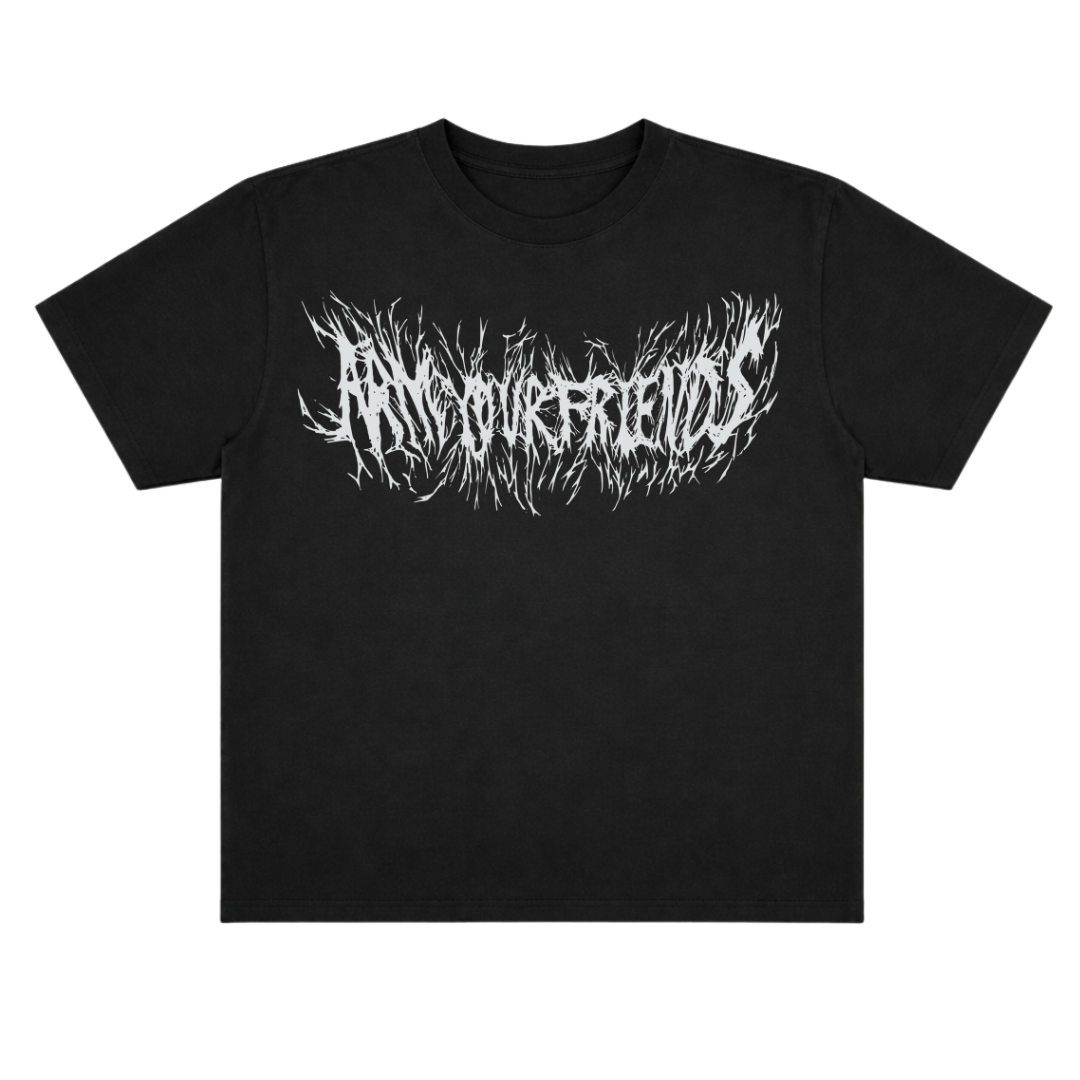 HEAVY METAL OVERSIZE TEE (FRONT ONLY)