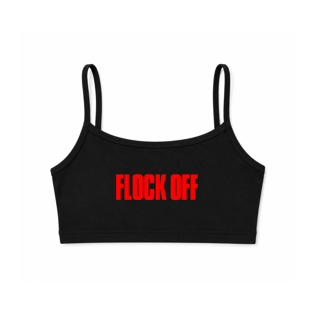 FLOCK OFF BRALETTE - COLORED
