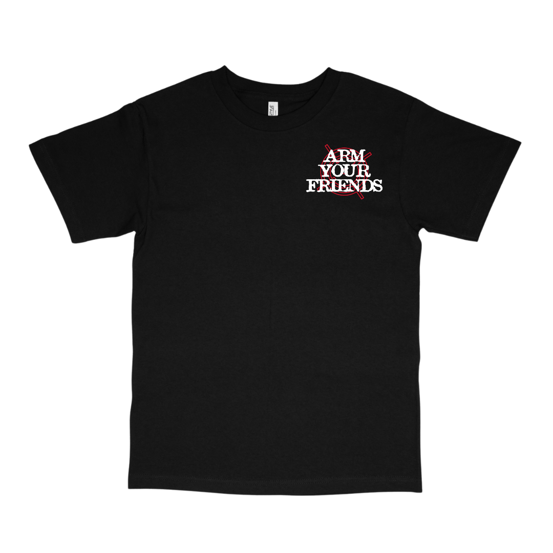 BE PEACEFUL NOT HARMLESS TARGET CLASSIC TEE (DOUBLE SIDED)