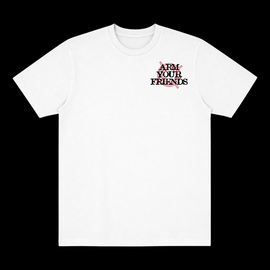 BE PEACEFUL NOT HARMLESS TARGET CLASSIC TEE (DOUBLE SIDED)