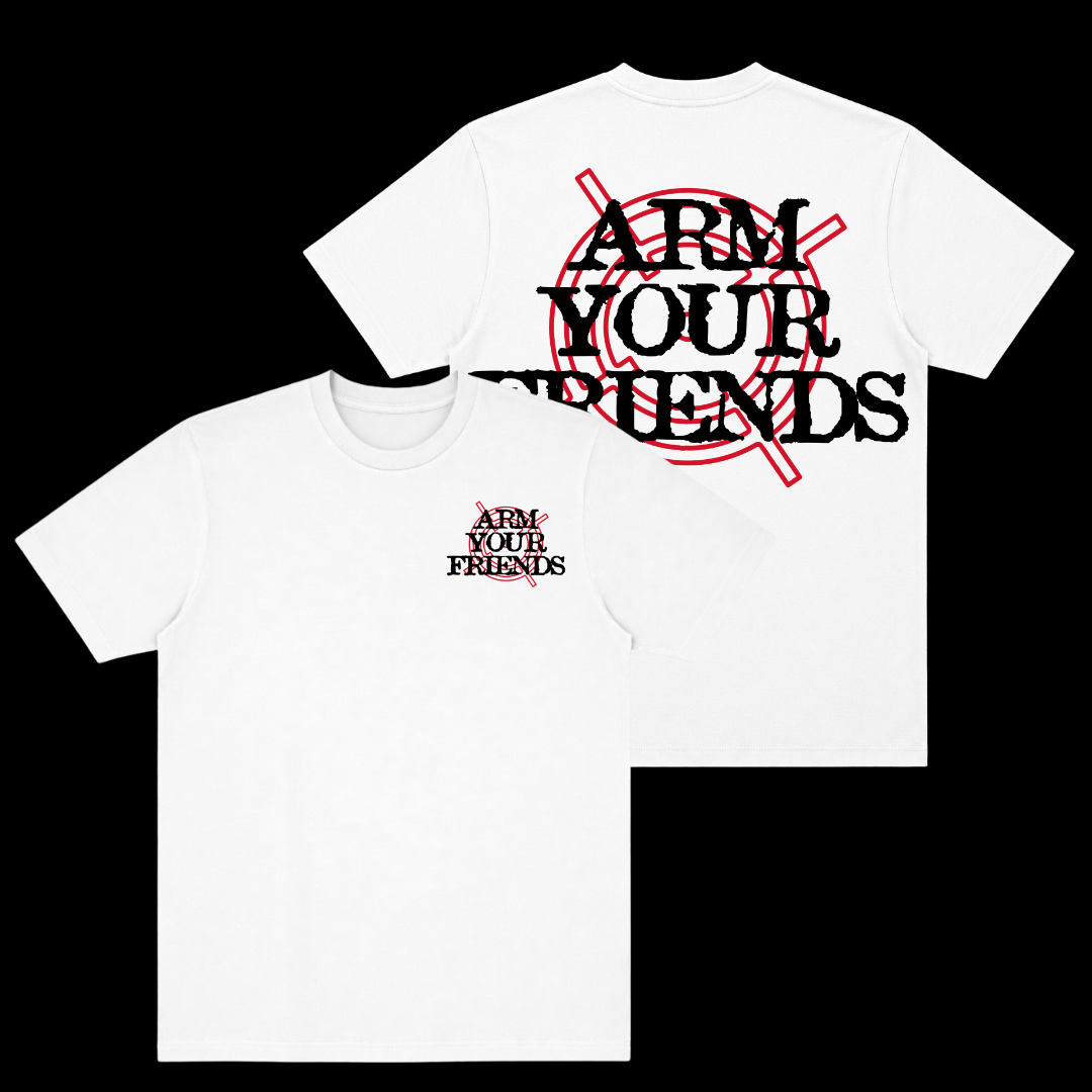 BE PEACEFUL NOT HARMLESS TARGET CLASSIC TEE (DOUBLE SIDED)