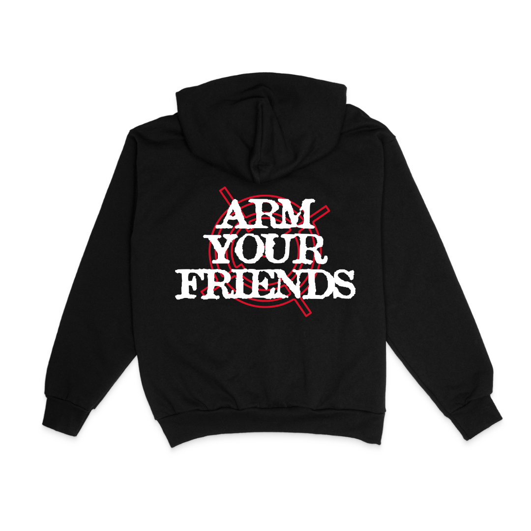 TARGET BE PEACEFUL NOT HARMELESS HOODIE (DOUBLE SIDED)