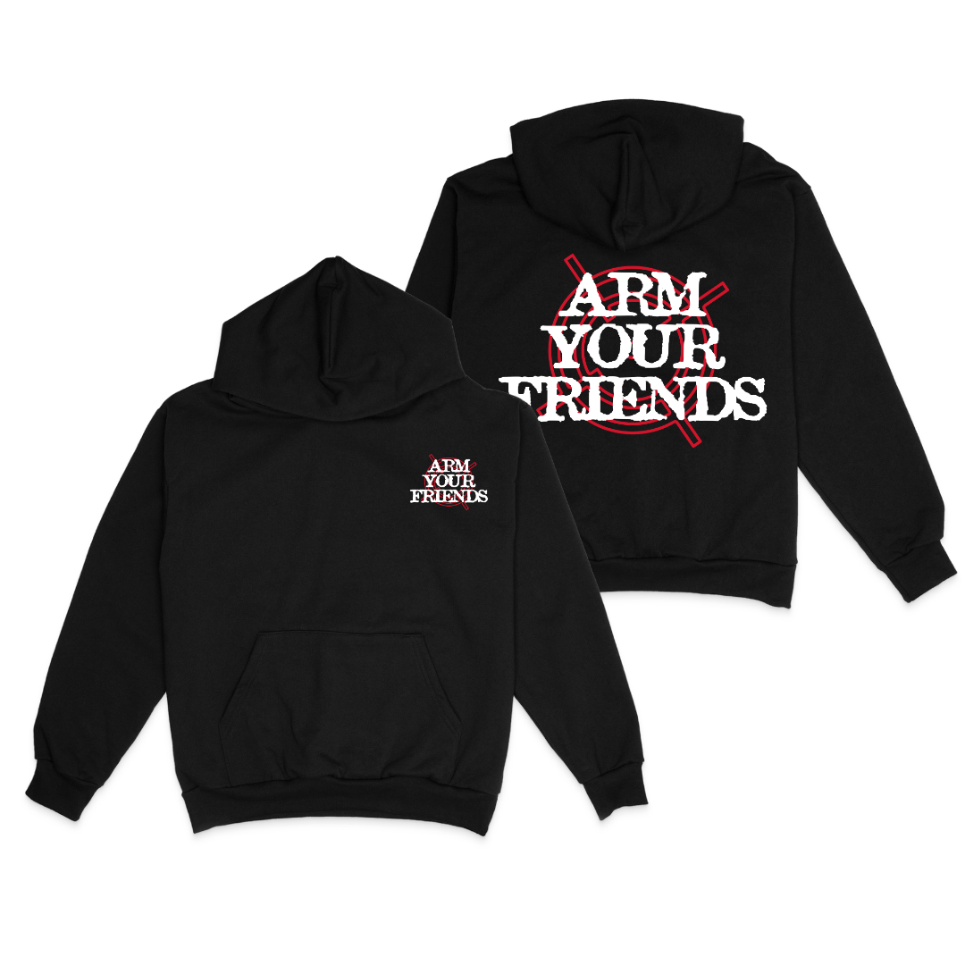 TARGET BE PEACEFUL NOT HARMELESS HOODIE (DOUBLE SIDED)