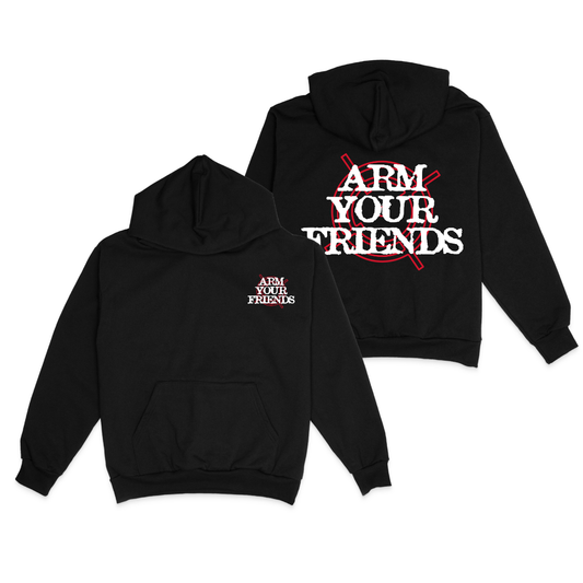 TARGET BE PEACEFUL NOT HARMELESS HOODIE (DOUBLE SIDED)