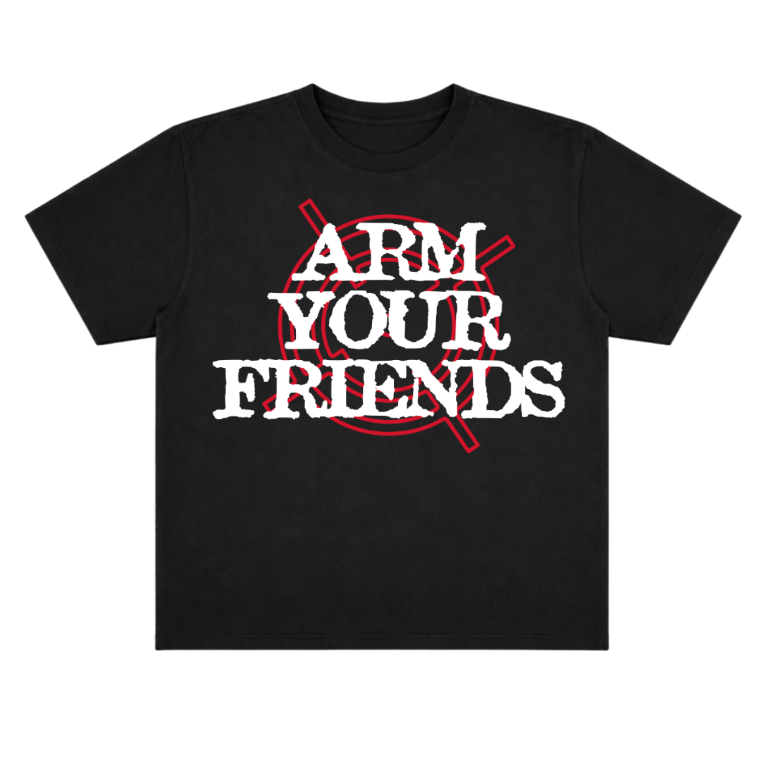 BE PEACEFUL NOT HARMLESS TARGET OVERSIZE TEE (FRONT ONLY)