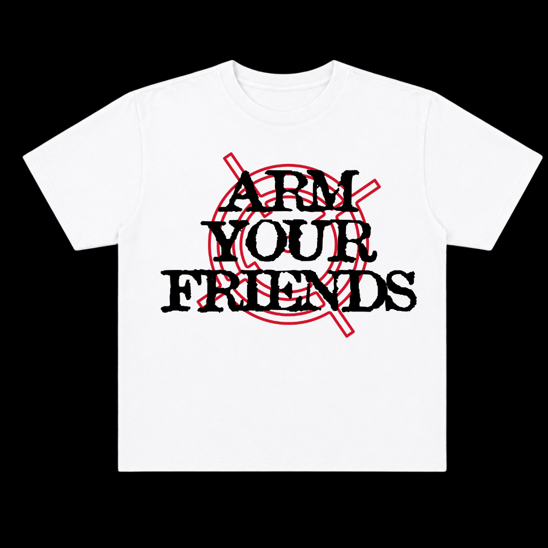 BE PEACEFUL NOT HARMLESS TARGET OVERSIZE TEE (FRONT ONLY)