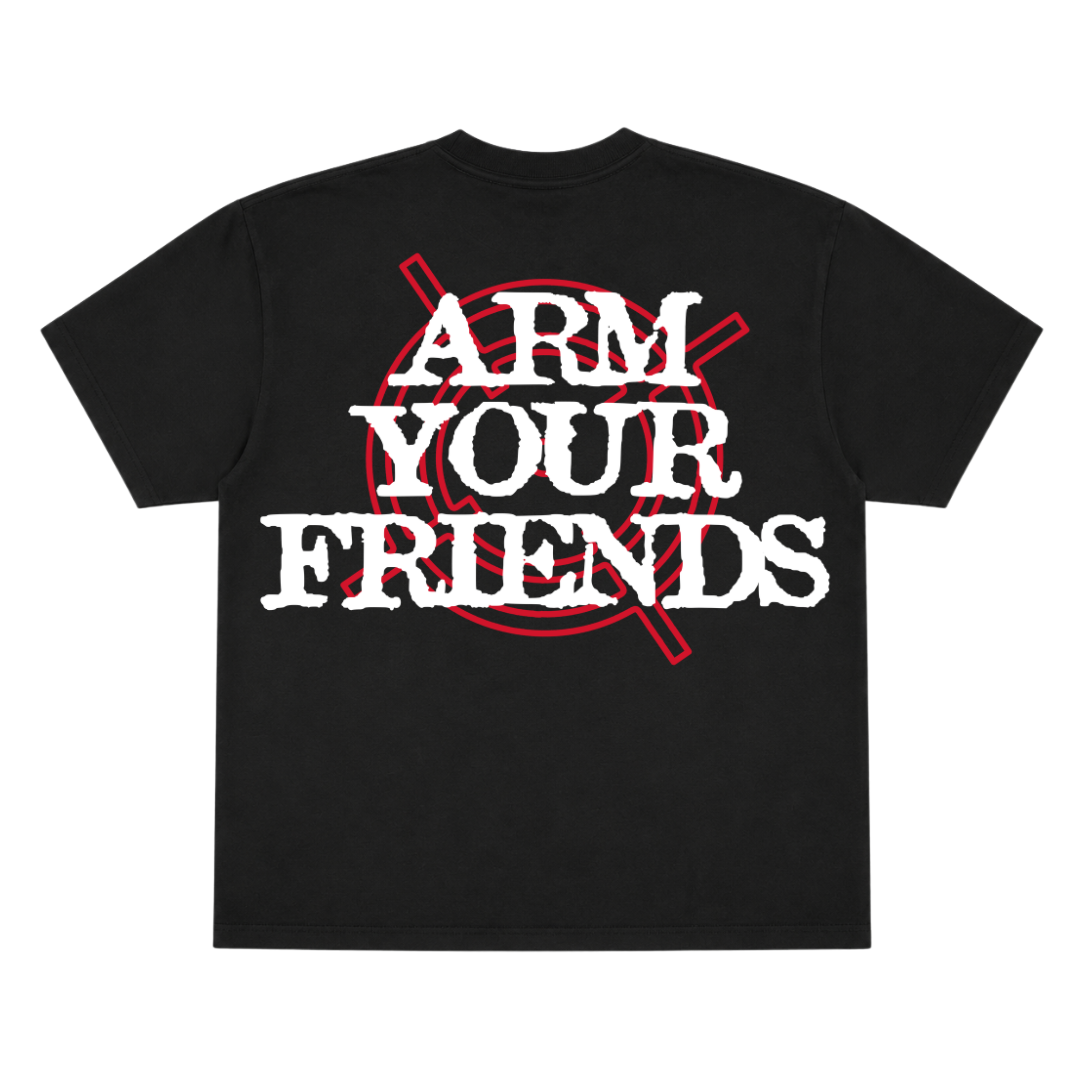 BE PEACEFUL NOT HARMLESS TARGET OVERSIZE TEE (DOUBLE SIDED)