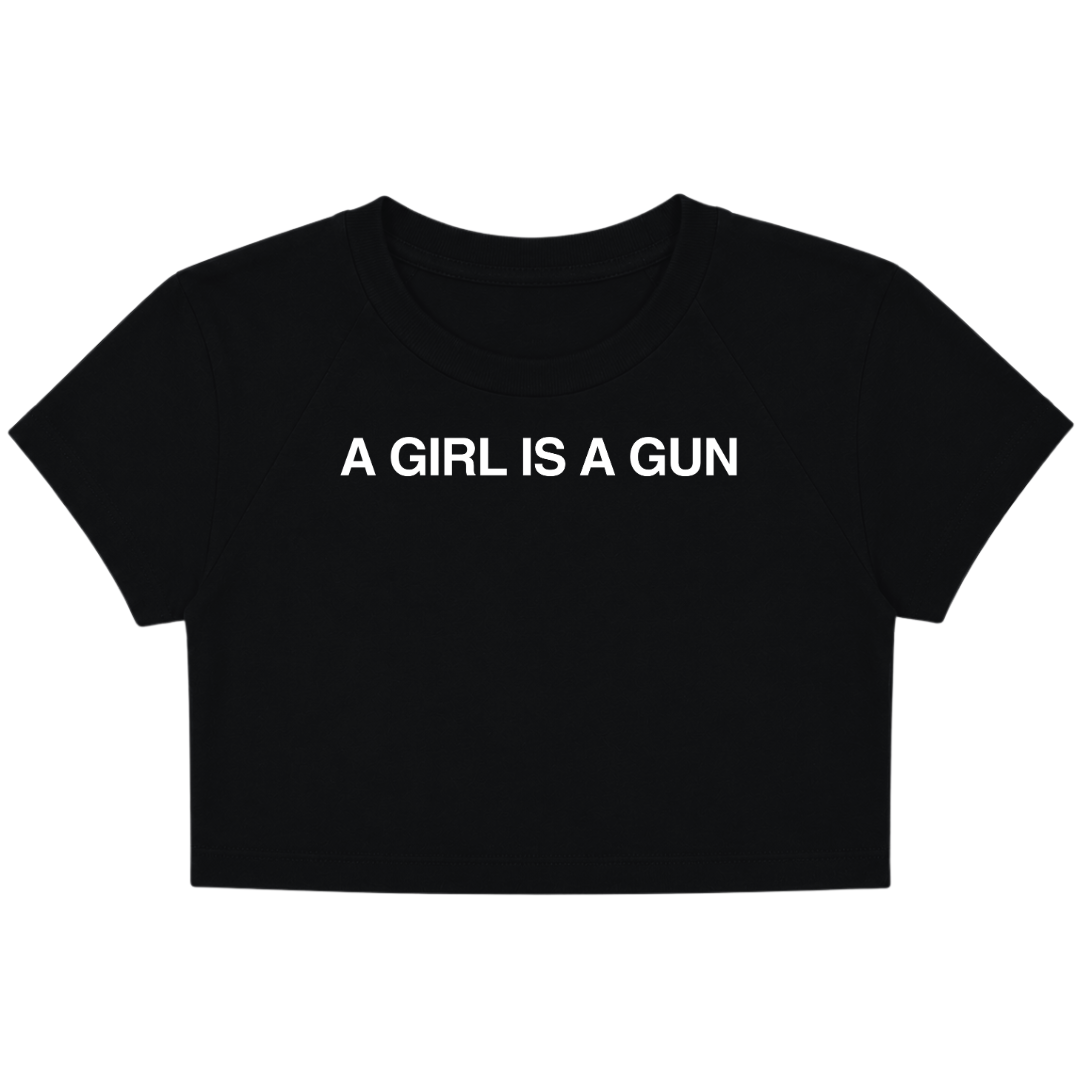 BE PEACEFUL NOT HARMLESS TEXT BABY TEE (FRONT ONLY)