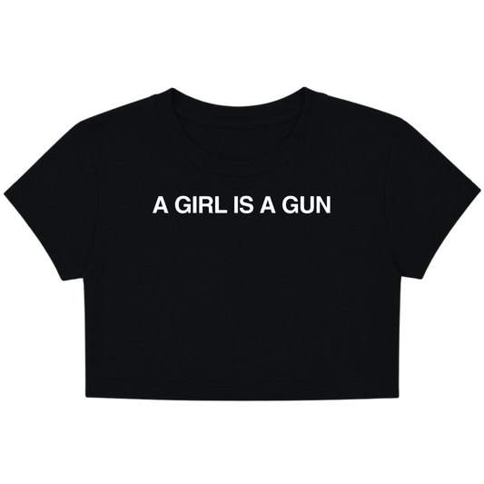 BE PEACEFUL NOT HARMLESS TEXT BABY TEE (FRONT ONLY)