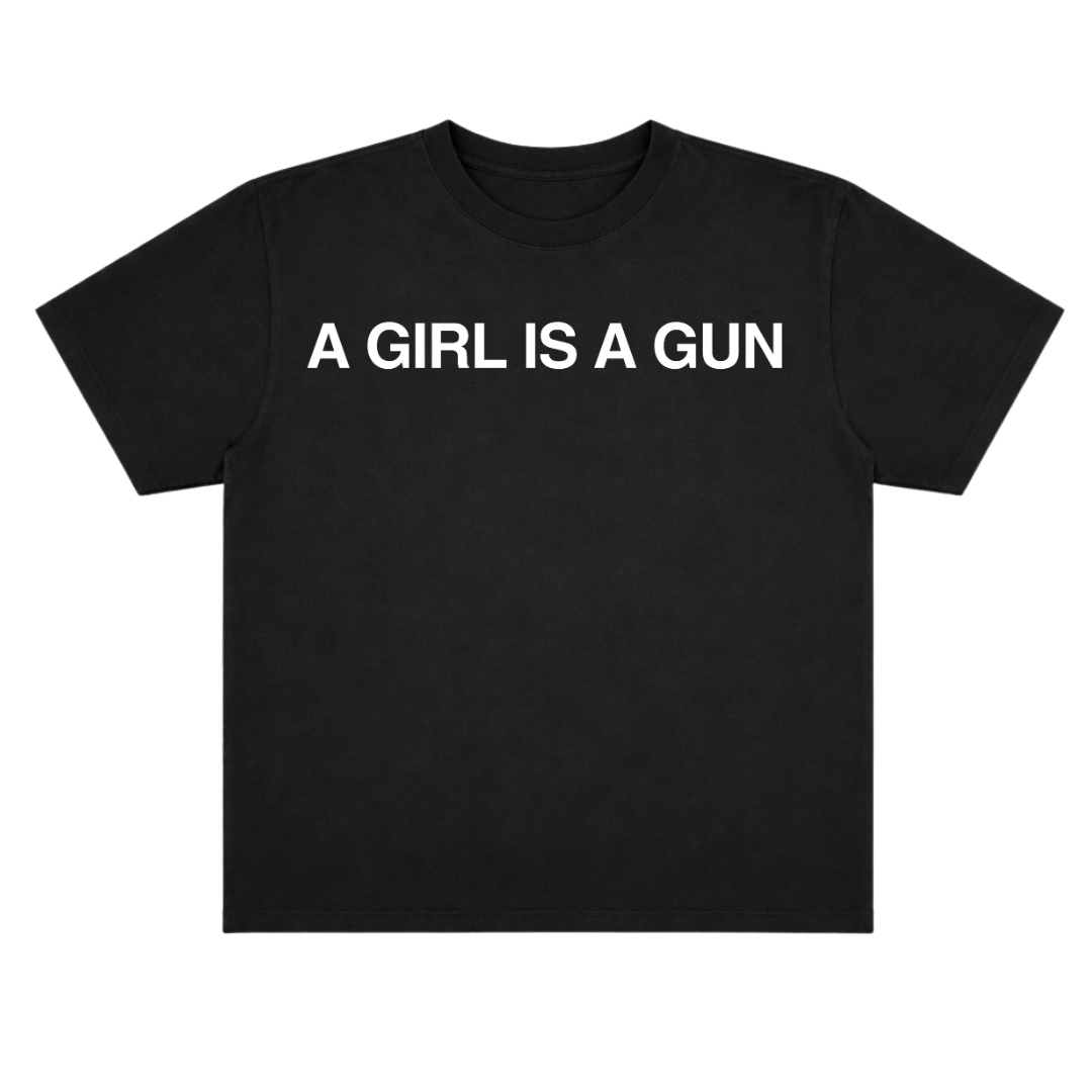 BE PEACEFUL NOT HARMLESS TEXT OVERSIZE TEE (FRONT ONLY)