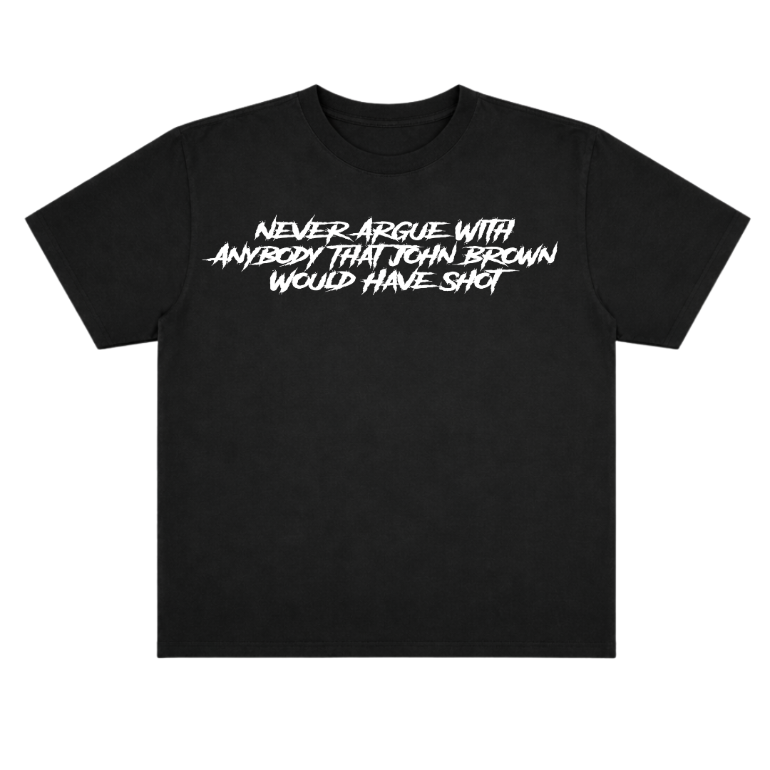 THE RAIDER OVERSIZE TEE - TEXT (FRONT ONLY)