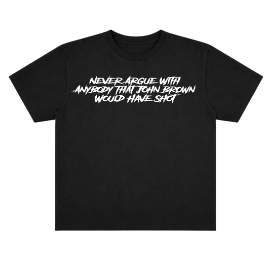 THE RAIDER OVERSIZE TEE - TEXT (FRONT ONLY)