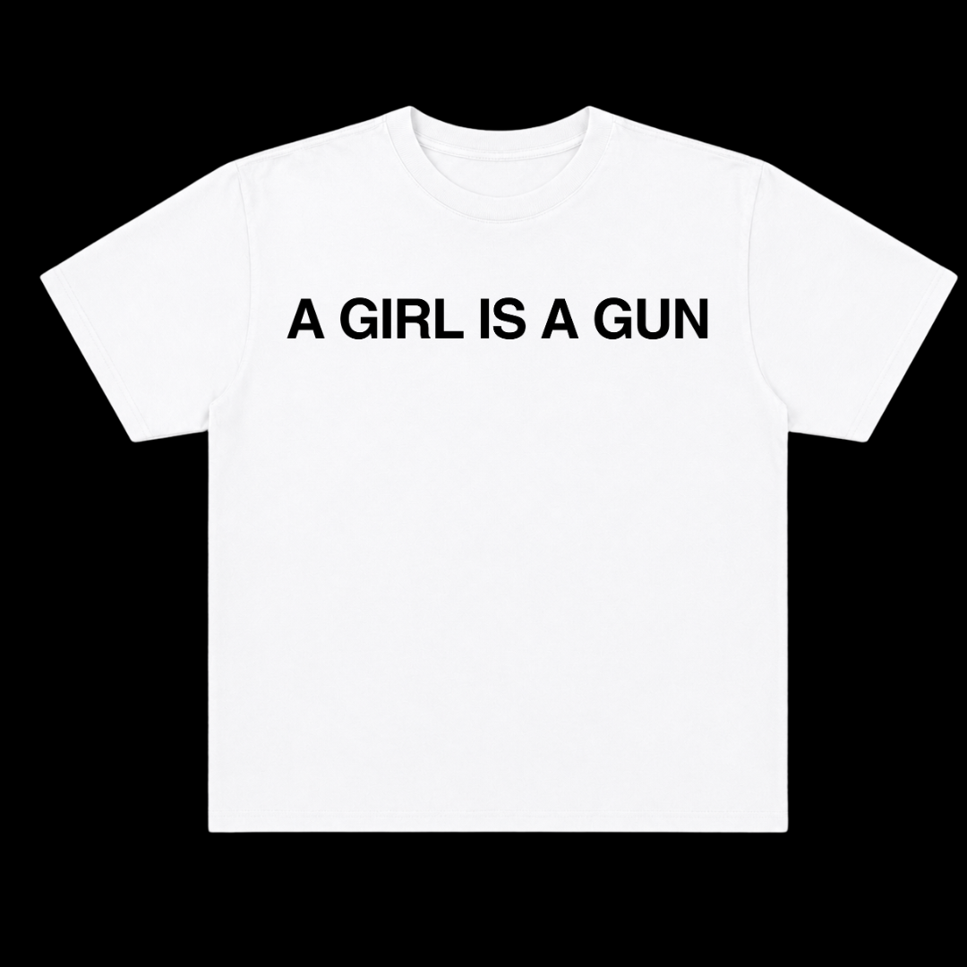 BE PEACEFUL NOT HARMLESS TEXT OVERSIZE TEE (FRONT ONLY)