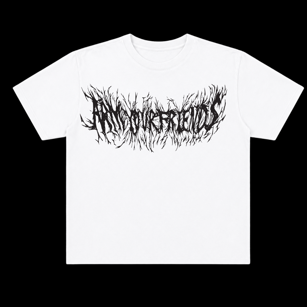 HEAVY METAL OVERSIZE TEE (FRONT ONLY)