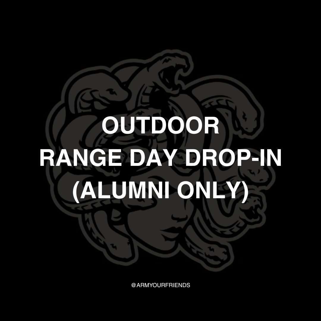 OUTDOOR RANGE DAY DROP-IN (ALUMNI ONLY)