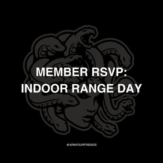 MEMBER RSVP: INDOOR RANGE DAY