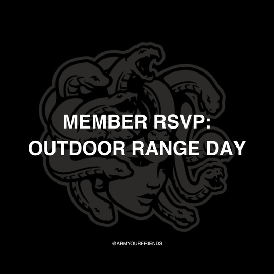 MEMBER RSVP: OUTDOOR RANGE DAY