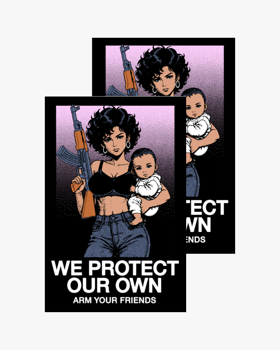 We Protect Our Own - Sticker Pack (2-Pack)