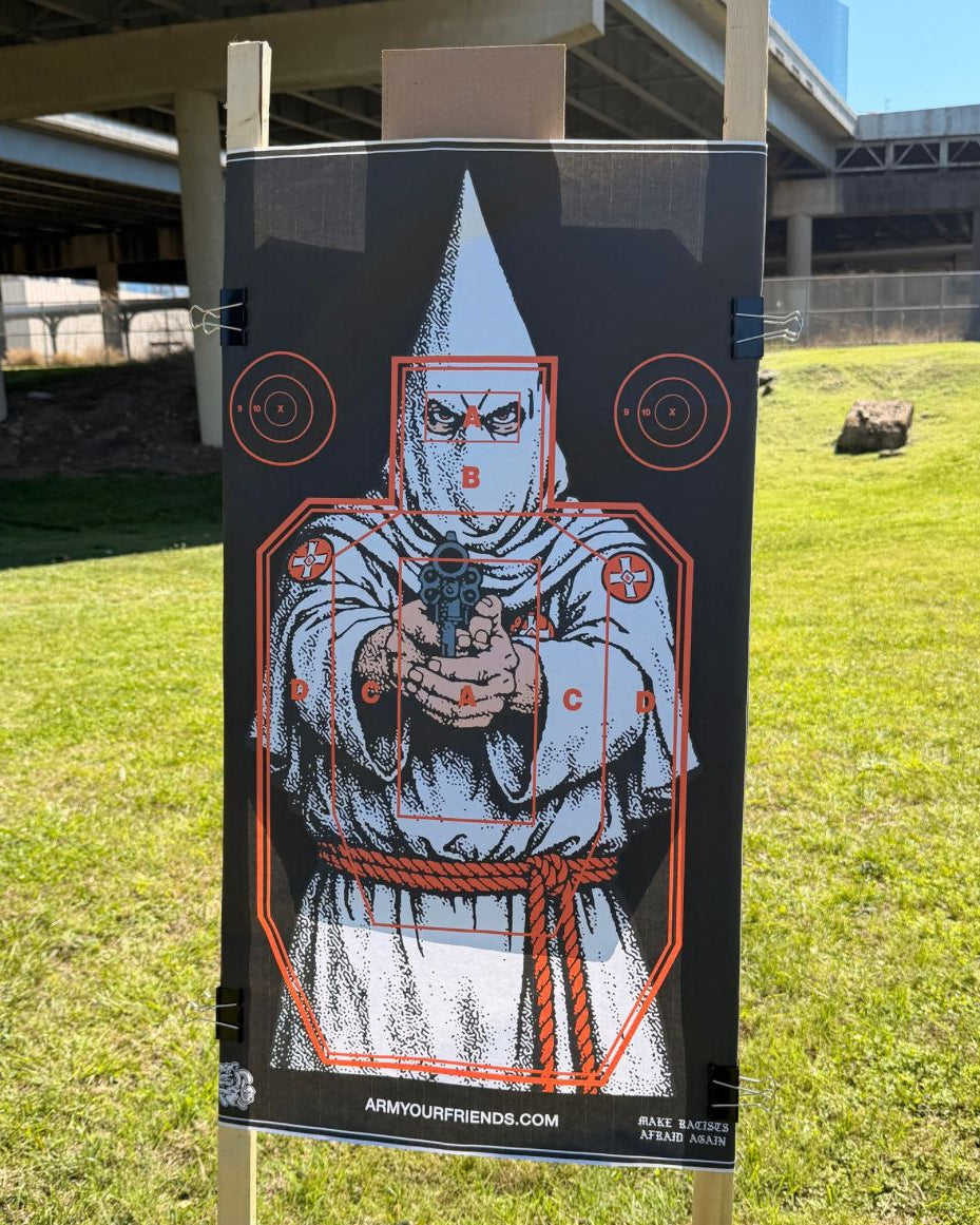 Range Target: Make Racists Afraid Again
