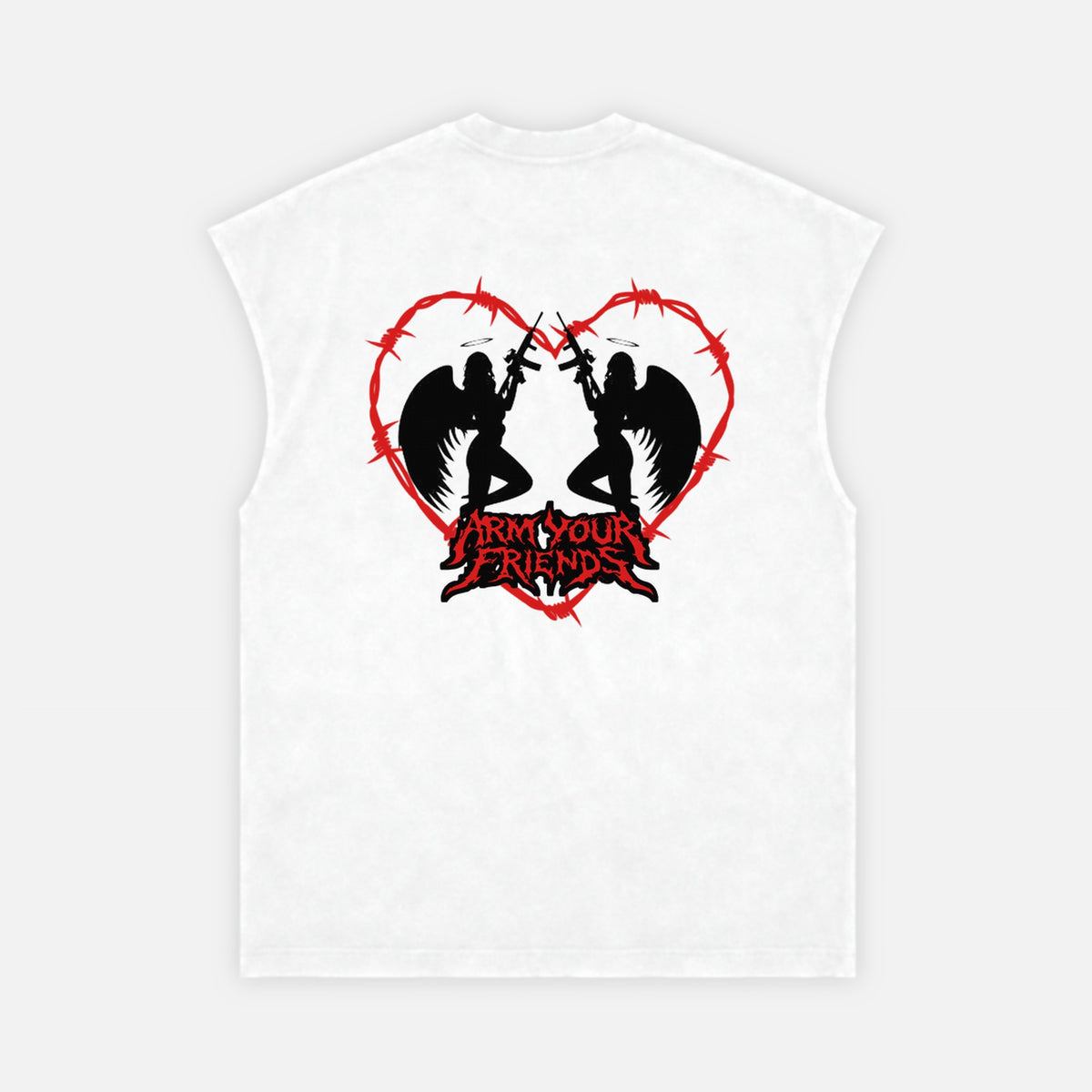 WWSB ANGEL PREMIUM MUSCLE TEE (DOUBLE SIDED)