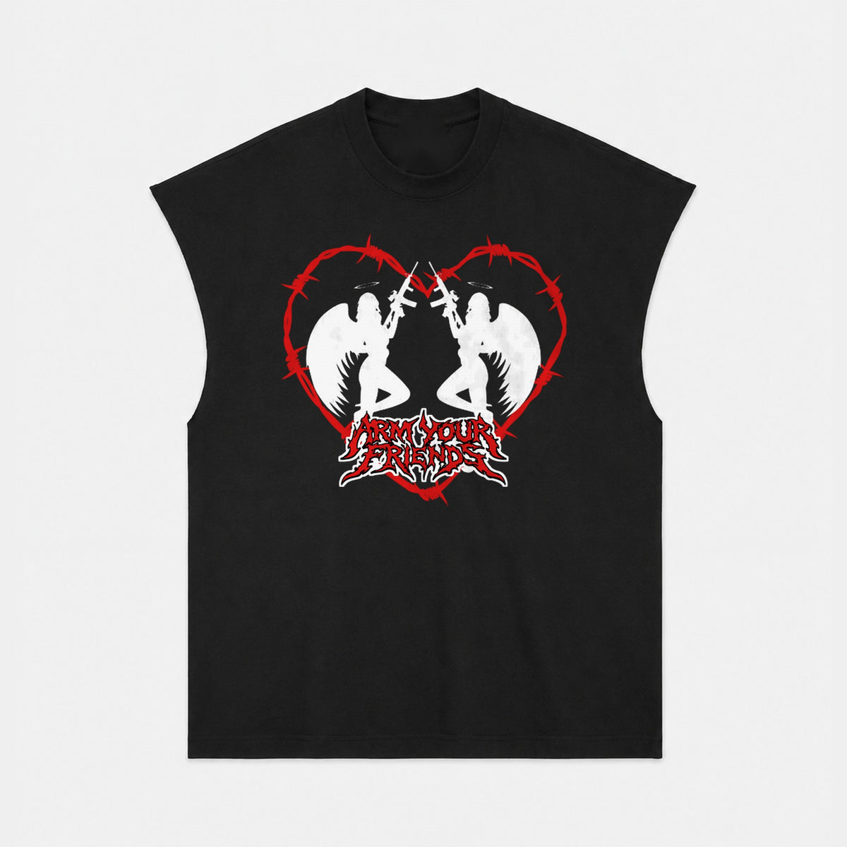 WWSB ANGEL PREMIUM MUSCLE TEE (FRONT ONLY)