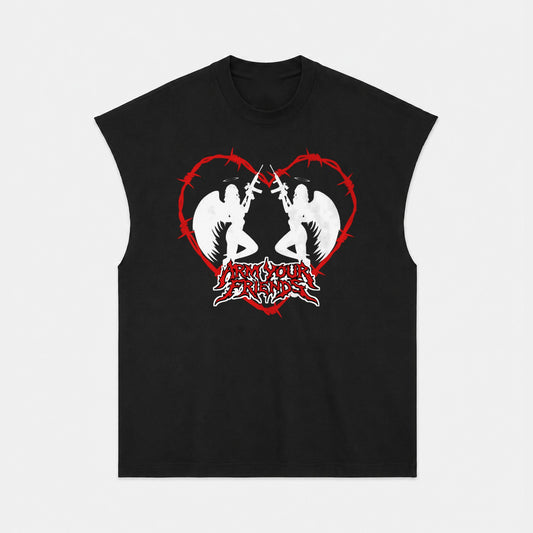 WWSB ANGEL PREMIUM MUSCLE TEE (FRONT ONLY)