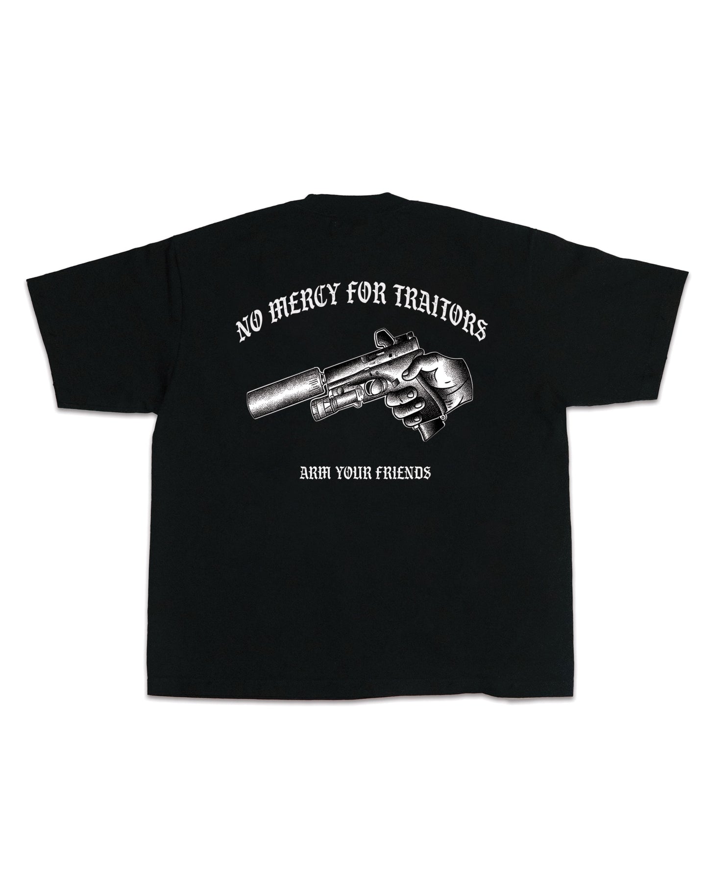 NO MERCY "PREMIUM" OVERSIZE TEE (MONOCHROME)