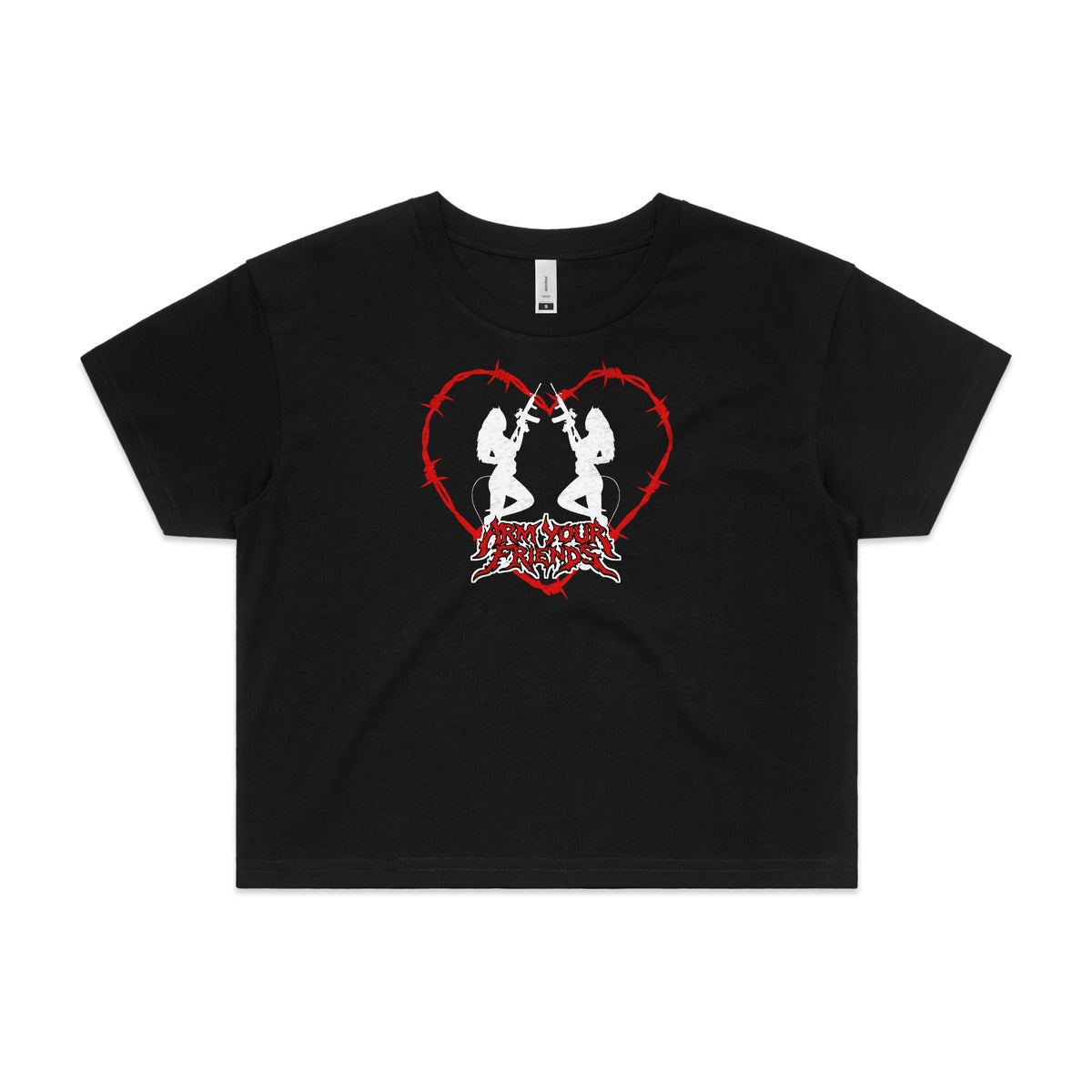WWSB DEVIL PREMIUM CROP TEE (FRONT ONLY)