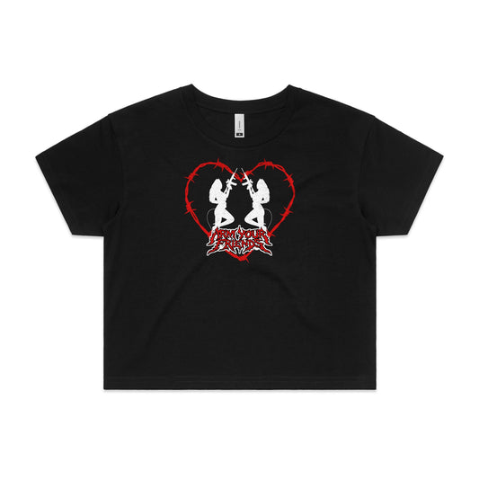 WWSB DEVIL PREMIUM CROP TEE (FRONT ONLY)