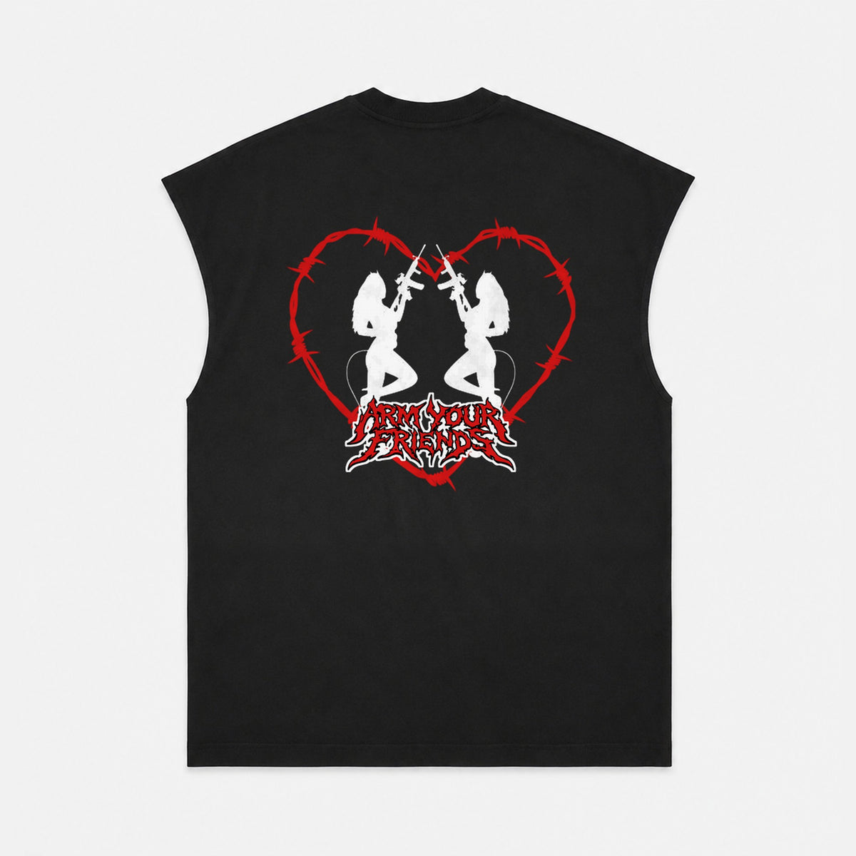 WWSB DEVIL PREMIUM MUSCLE TEE (DOUBLE SIDED)