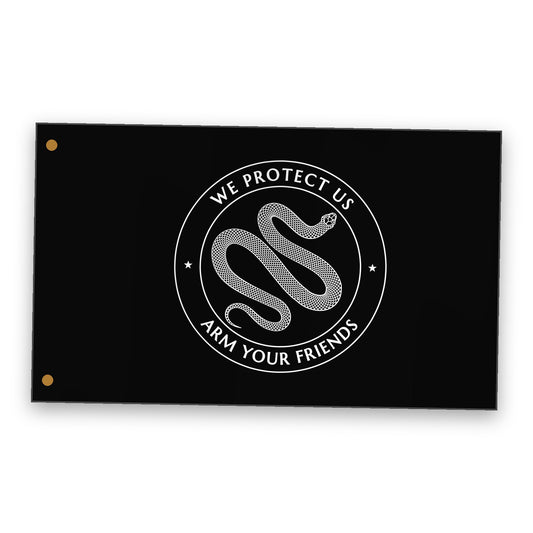 3x5 flag on white