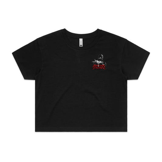 WWSB DESCENT PREMIUM CROP TEE (DOUBLE SIDED)