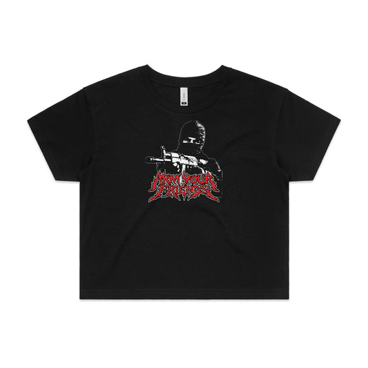 WWSB DESCENT PREMIUM CROP TEE (FRONT ONLY)