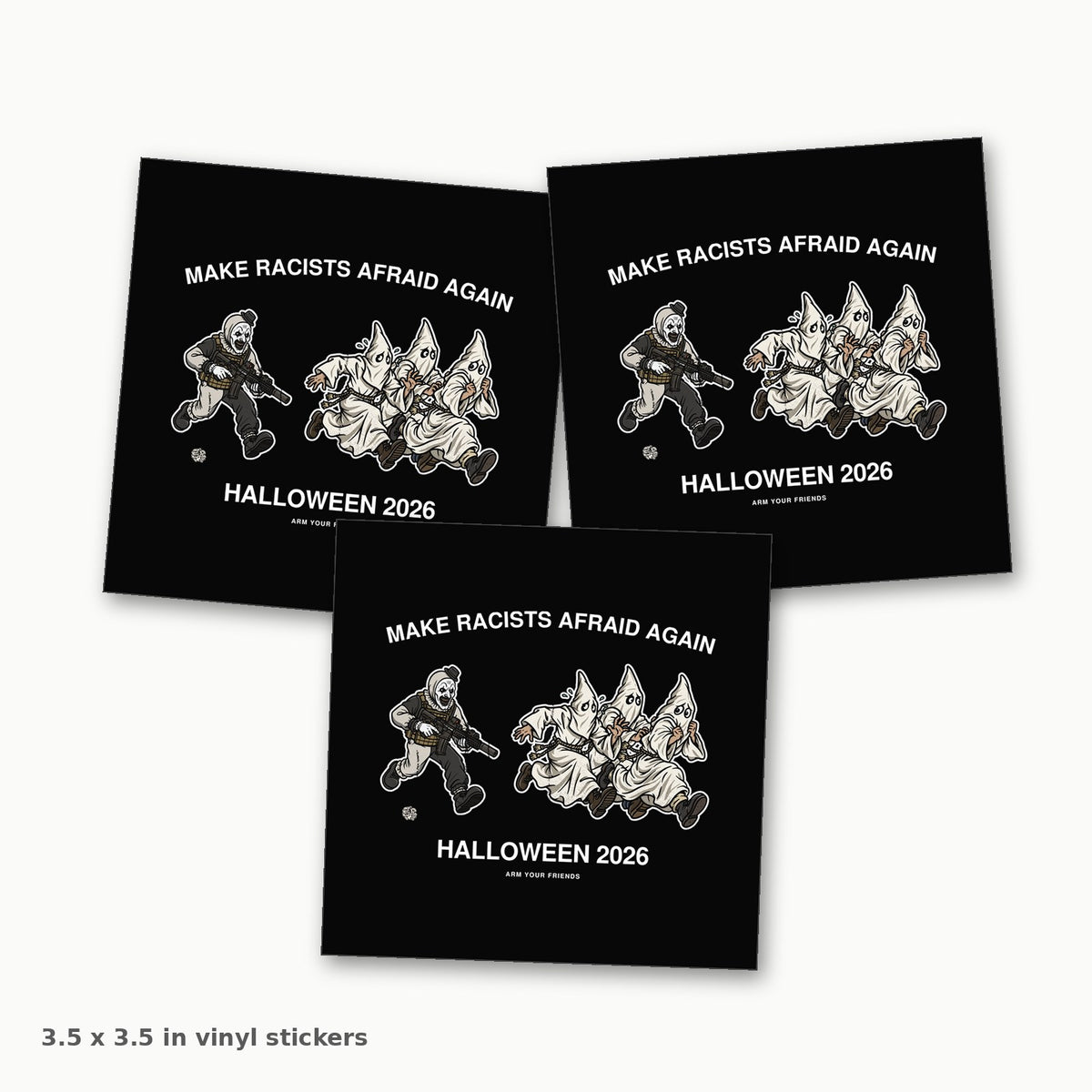 MRAA 3.5 inch square vinyl sticker