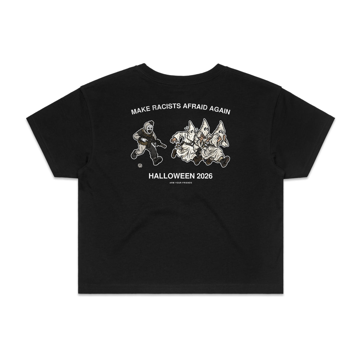 THE CLOWN CLASSIC CROP TEE (DOUBLE SIDED)
