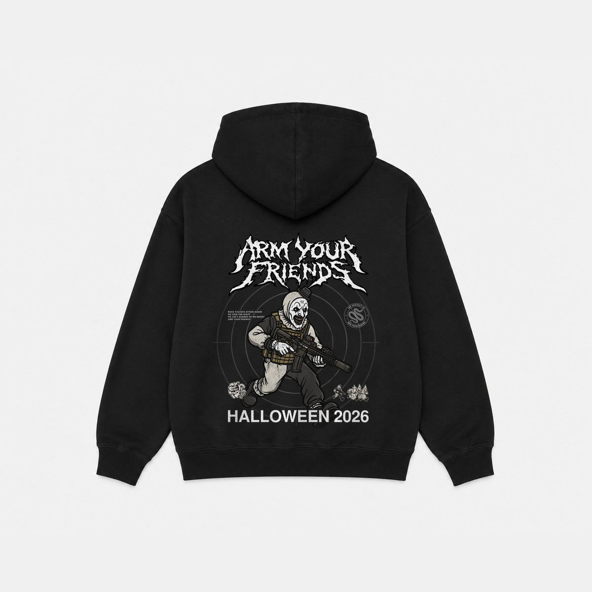 THE CLOWN HOODIE (DOUBLE SIDED)