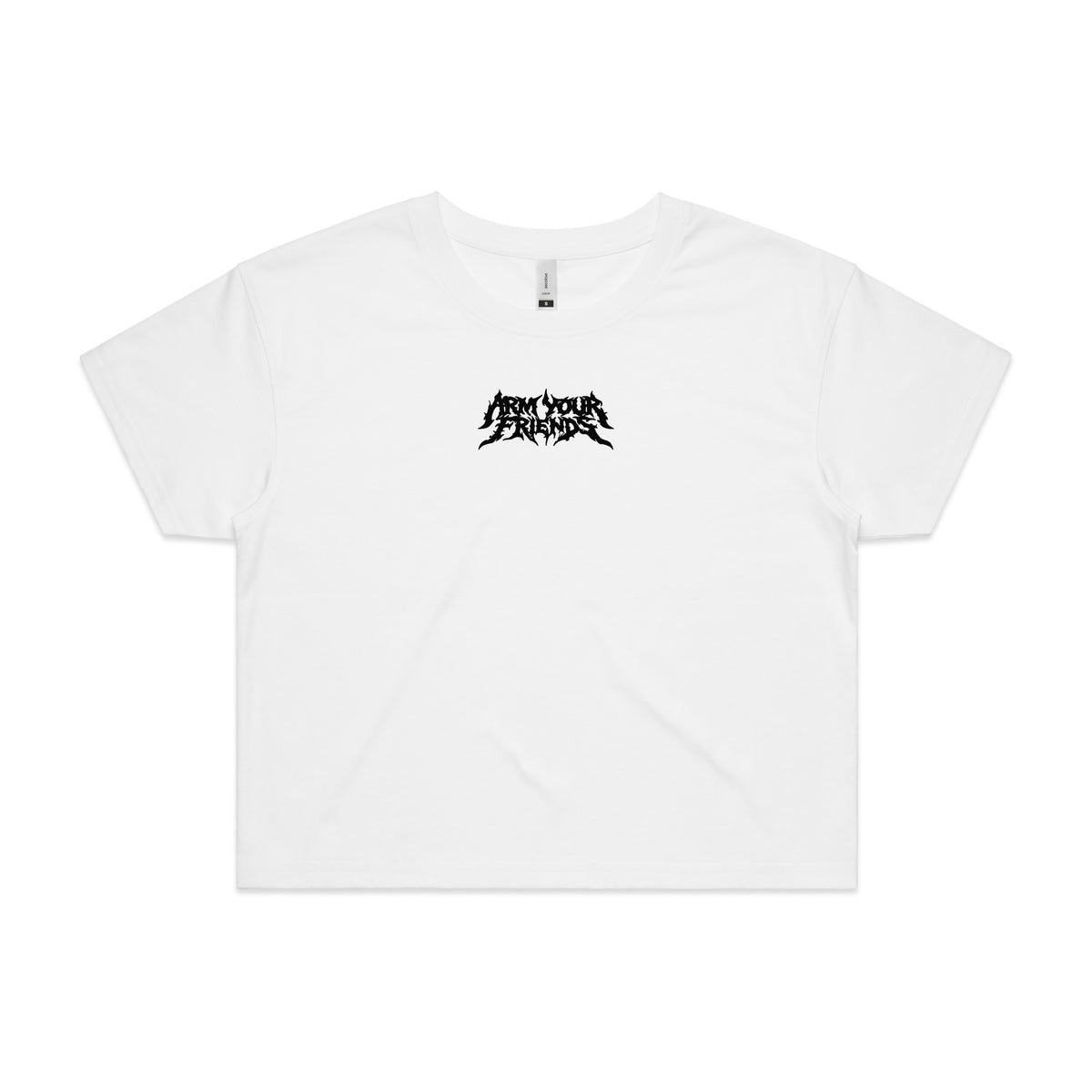 THE QUEEN CLASSIC CROP TEE (DOUBLE SIDED)
