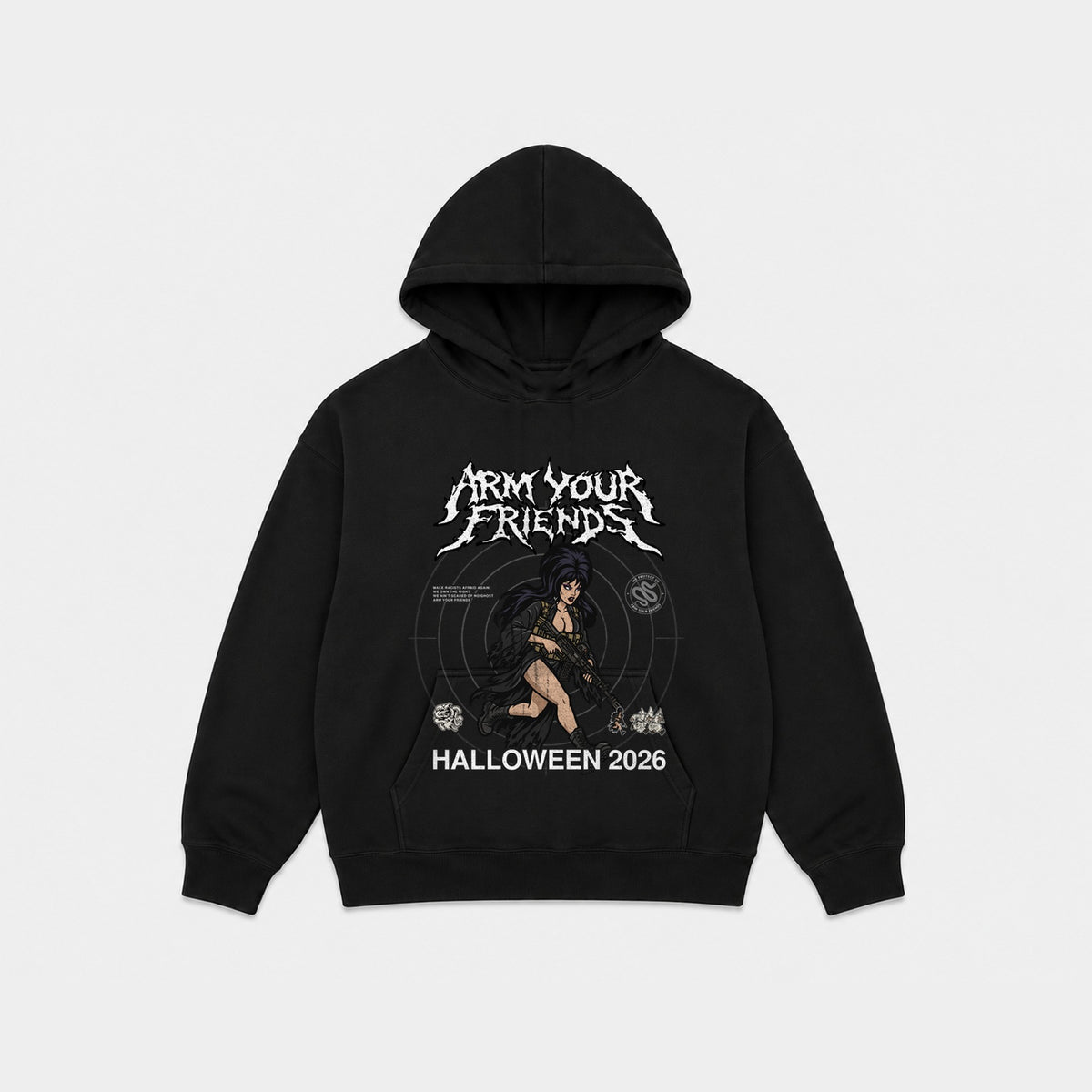 THE QUEEN HOODIE (FRONT ONLY)