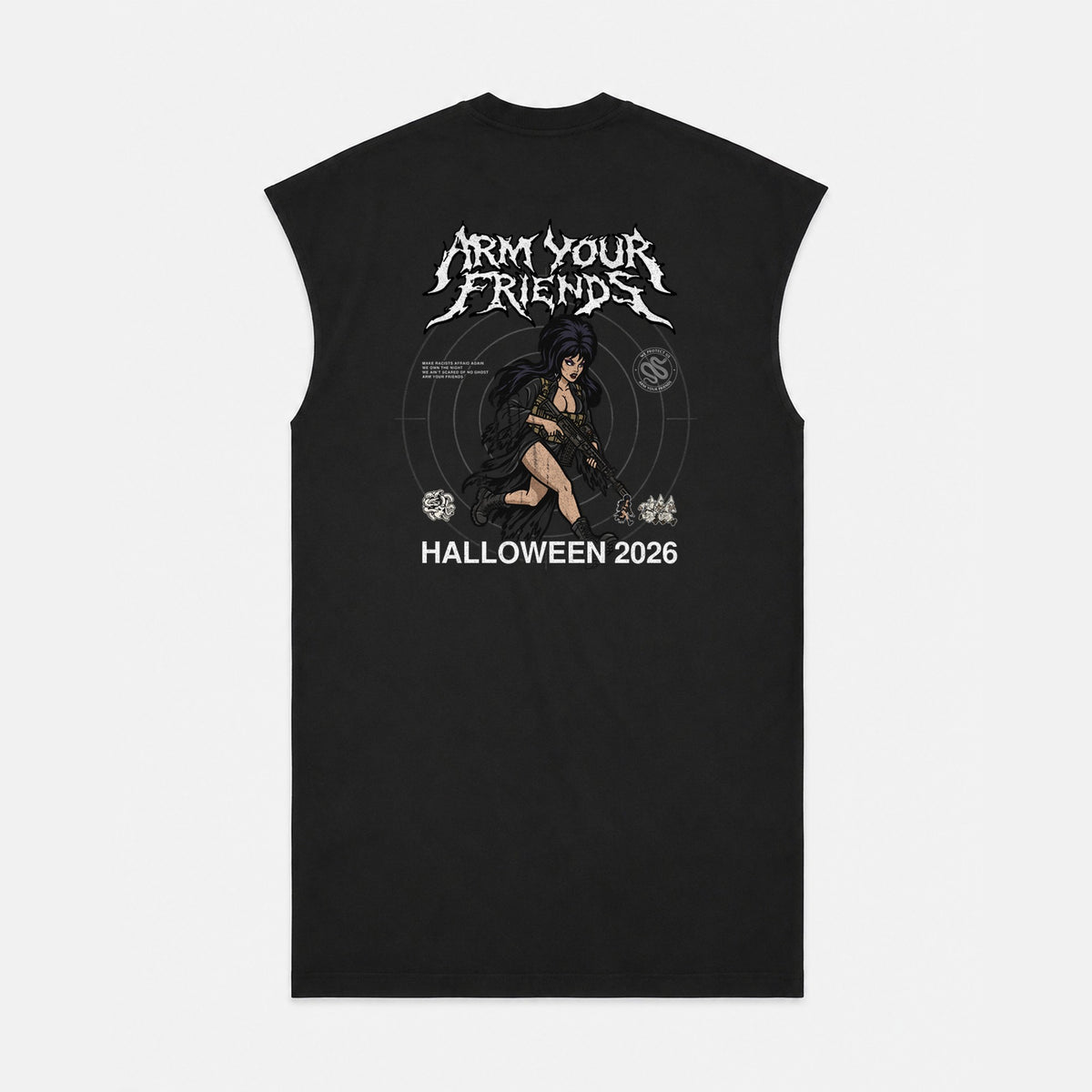 THE QUEEN PREMIUM MUSCLE TEE (DOUBLE SIDED)